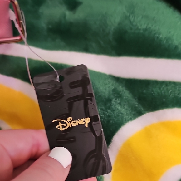 Disney Cheshire Cat Pink Crossbody Bag NWOT - Picture 4 of 6